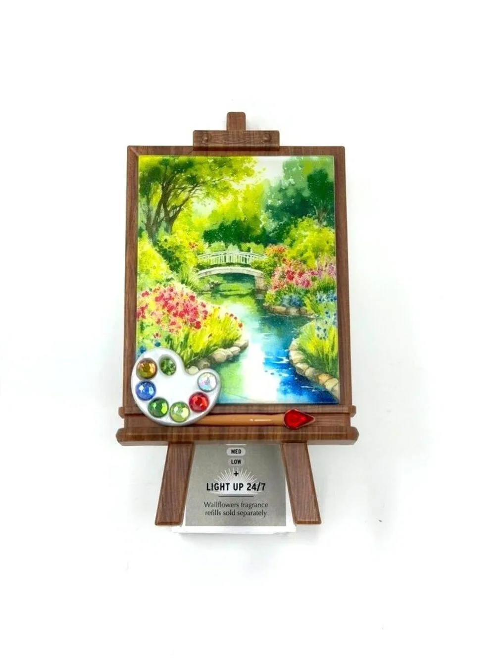 Bath & Body Works Painter's Art Canvas Wallflower Plug Scent Control Springtime
